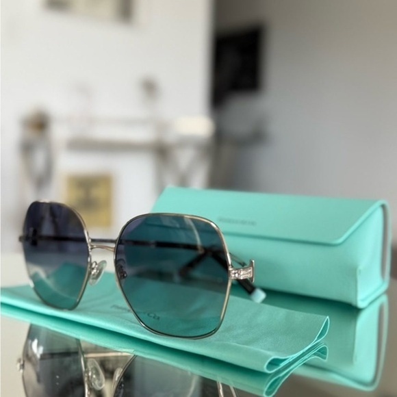 Tiffany & Co. Geometric Frame with Crystal Accents